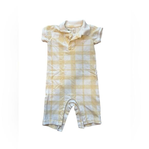 MONICA + ANDY Checkered Baby Romper (3-6 mos) - Picture 1 of 3